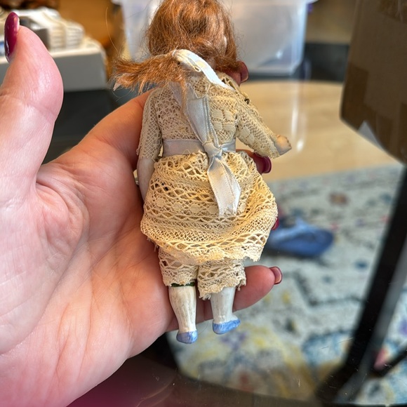 Two German bisque dolls 3.5-5”, great condition - Picture 3 of 5